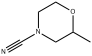 4-Morpholinecarbonitrile,2-methyl-(9CI) Struktur