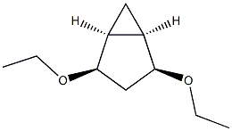 Bicyclo[3.1.0]hexane, 2,4-diethoxy-, (1-alpha-,2-ba-,4-ba-,5-alpha-)- (9CI) Struktur