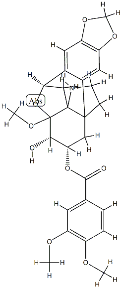 4'-O-methylstephavanine Struktur