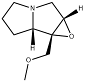 (7aS)-1β,2β-Epoxy-1-(methoxymethyl)hexahydro-1H-pyrrolizine Struktur