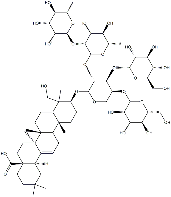 dipsacus saponin B Struktur