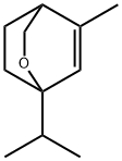 2-Oxabicyclo[2.2.2]oct-5-ene,5-methyl-1-(1-methylethyl)-(9CI) Struktur