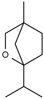 2-Oxabicyclo[2.2.1]heptane,4-methyl-1-(1-methylethyl)-(9CI) Struktur