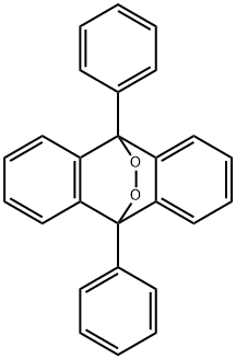 9,10-diphenylanthracene endoperoxide Struktur