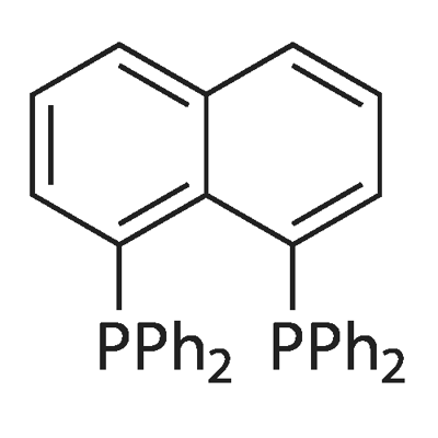 1,8-(Diphenylphosphino)naphthalene, 99% Struktur