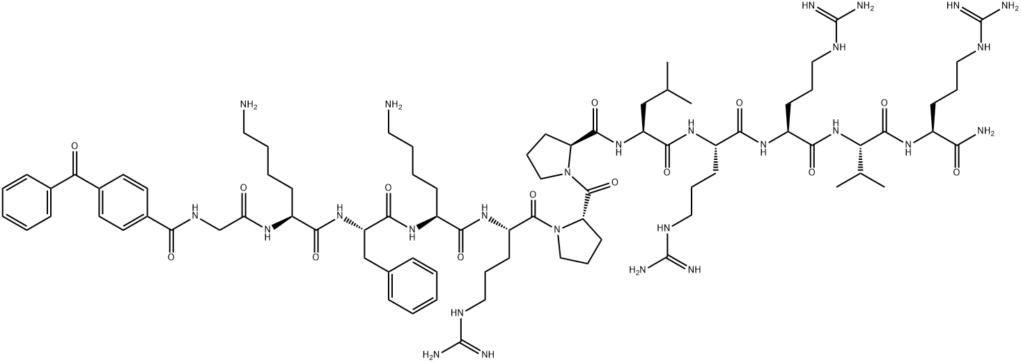 benzoylbenzoyl-troponin I inhibitory peptide (104-115) Struktur