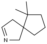 2-Azaspiro[4.4]non-2-ene,6,6-dimethyl-(9CI) Struktur