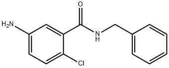 5-amino-N-benzyl-2-chlorobenzamide Struktur