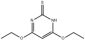 2(1H)-Pyrimidinethione,4,6-diethoxy-(9CI) Struktur