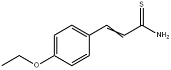 2-Propenethioamide,3-(4-ethoxyphenyl)-(9CI) Struktur