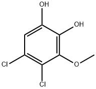 1,2-Benzenediol,4,5-dichloro-3-methoxy-(9CI) Struktur