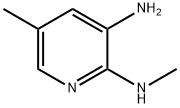 2,3-Pyridinediamine,N2,5-dimethyl-(9CI) Struktur