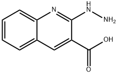 3-Quinolinecarboxylicacid,2-hydrazino-(9CI) Struktur