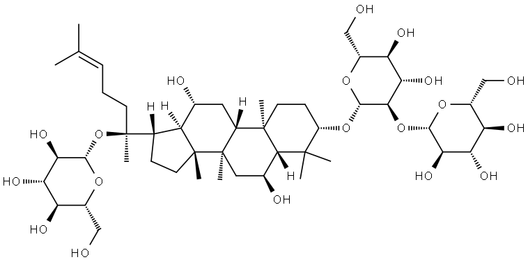 vina-ginsenoside R4 Struktur