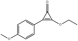 2-Cyclopropen-1-one,2-ethoxy-3-(4-methoxyphenyl)-(9CI) Struktur