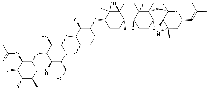 zizyphoiside D Struktur