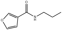 3-Furancarboxamide,N-propyl-(9CI) Struktur