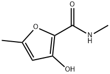 2-Furancarboxamide,3-hydroxy-N,5-dimethyl-(9CI) Struktur