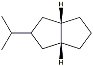 Pentalene, octahydro-2-(1-methylethyl)-, (2alpha,3aba,6aba)- (9CI) Struktur