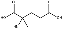 2-Aziridinepropanoicacid,2-carboxy-(9CI) Struktur