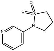 Pyridine,3-(1,1-dioxido-2-isothiazolidinyl)-(9CI) Struktur