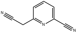 2-Pyridineacetonitrile,6-cyano-(9CI) Struktur