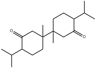 1,1'-bis(isomenthone) Struktur