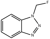 1H-Benzotriazole,1-(fluoromethyl)-(9CI) Struktur