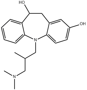 2,10-dihydroxytrimipramine Struktur