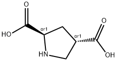 2,4-Pyrrolidinedicarboxylicacid,(2R,4S)-rel-(9CI) Struktur