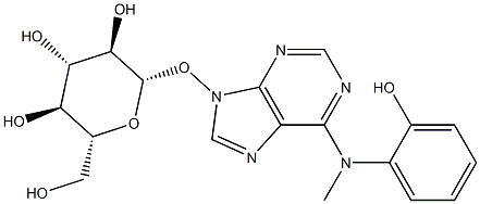 ortho-TOPOLIN-9-GLUCOSIDE(oT9G) Struktur