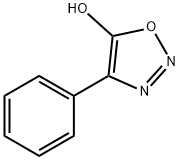 1,2,3-Oxadiazol-5-ol,4-phenyl-(9CI) Struktur