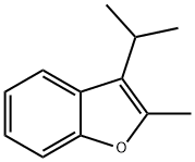 Benzofuran,2-methyl-3-(1-methylethyl)-(9CI) Struktur