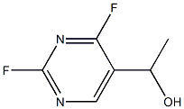 5-Pyrimidinemethanol,2,4-difluoro-alpha-methyl-(9CI) Struktur