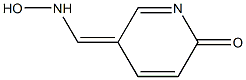 3-Pyridinecarboxaldehyde,1,6-dihydro-6-oxo-,3-oxime(9CI) Struktur