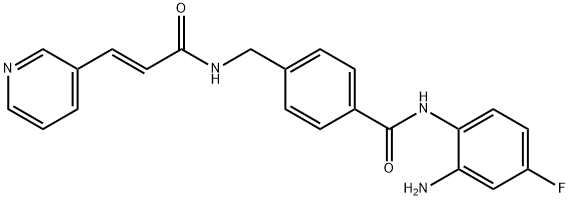 Tucidinostat (Chidamide) Structure