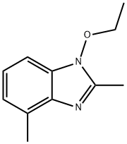 1H-Benzimidazole,1-ethoxy-2,4-dimethyl-(9CI) Struktur