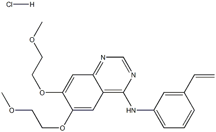 4-Quinazolinamine,N-(3-ethenylphenyl)-6,7-bis(2-methoxyethoxy)-,hydrochloride(1:1) price.