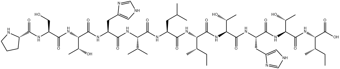 (Ile76)-TNF-α (70-80) (human) Struktur