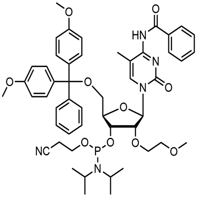 DMT-2′O-MOE-rMeC(bz) Phosphoramidite