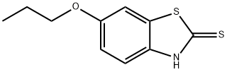 2(3H)-Benzothiazolethione,6-propoxy-(9CI) Struktur