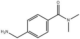 4-(aminomethyl)-N,N-dimethylbenzamide(SALTDATA: 1.27HCl 0.45H2O) Struktur