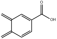 1,5-Cyclohexadiene-1-carboxylicacid,3,4-bis(methylene)-(9CI) Struktur