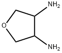 3,4-Furandiamine,tetrahydro-(9CI) Struktur