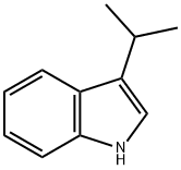 1H-Indole,3-(1-methylethyl)-(9CI) Struktur