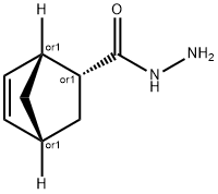 Bicyclo[2.2.1]hept-5-ene-2-carboxylic acid, hydrazide, (1R,2R,4R)-rel- (9CI) Struktur