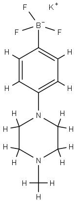 Potassium 4-(1-methy-4-piperazinyl)phenyltrifluoroborate, 95%