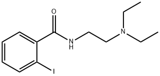 N-[2-(diethylamino)ethyl]-2-iodobenzamide Struktur