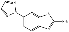 2-Benzothiazolamine,6-(2H-1,2,3-triazol-2-yl)-(9CI) Struktur