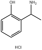 2-(1-AMINOETHYL)PHENOL HYDROCHLORIDE Struktur